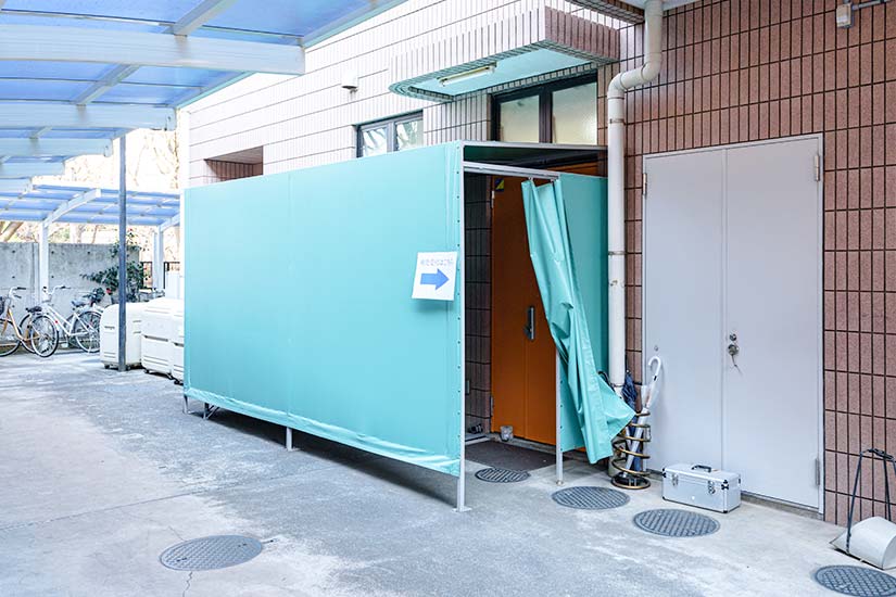 発熱外来用テント 